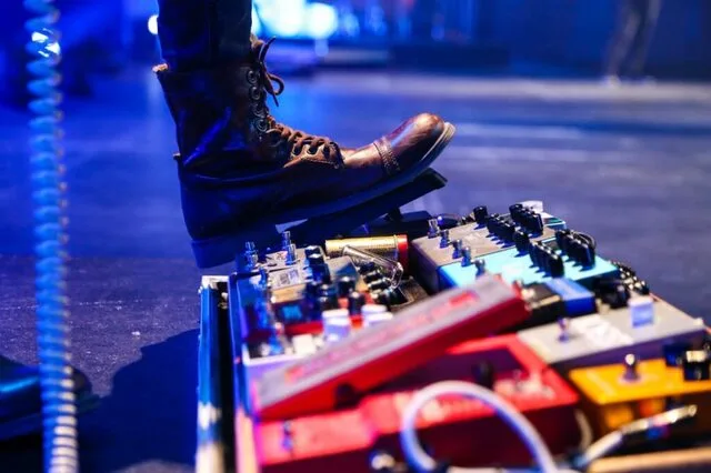using pedals