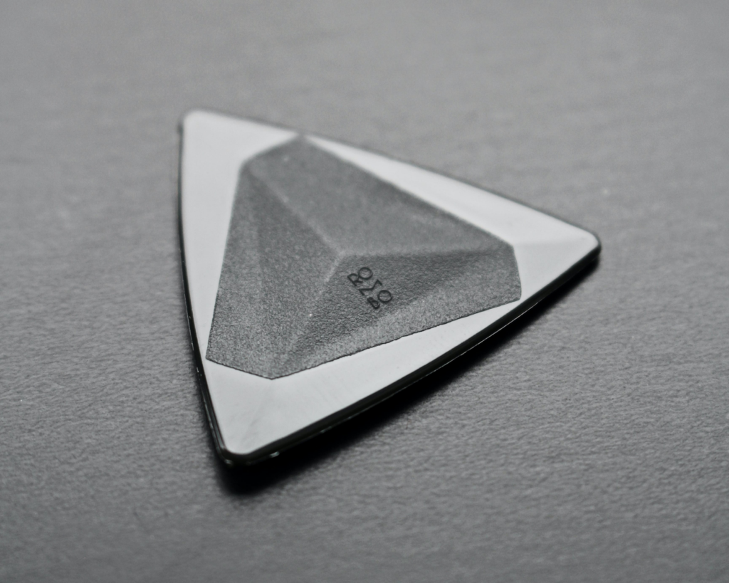 A pointed pick.