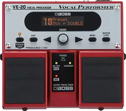 Boss VE-20 Vocal Effects Processor Pedal