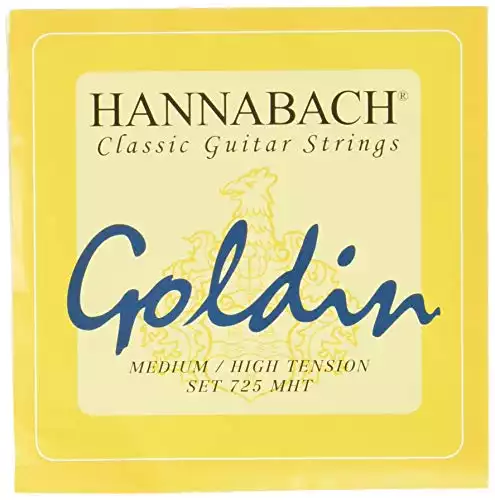Hannabach 652727 Series 725 Goldin Classical Guitar Strings