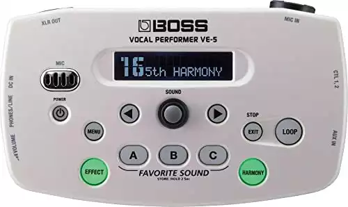 Boss VE-5 Vocal Effects Processor