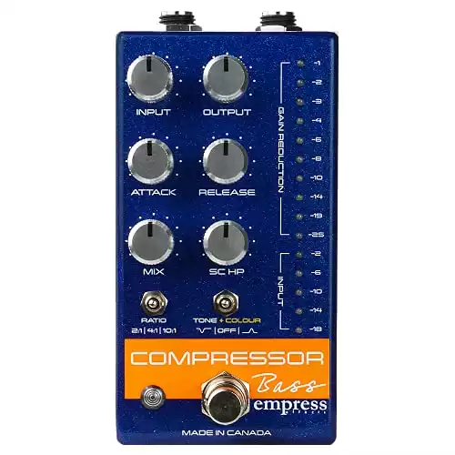 Empress Effects Bass Compressor Effects Pedal