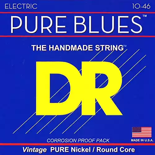 DR Strings Pure Blues Nickel Wound Guitar Strings