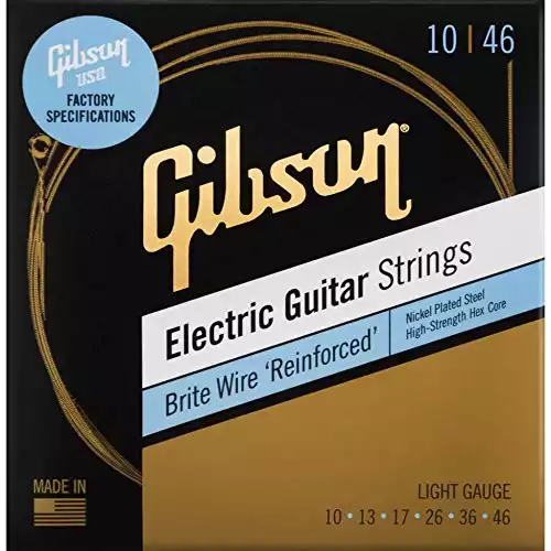 Gibson Brite Reinforced Wire Electric Guitar Strings