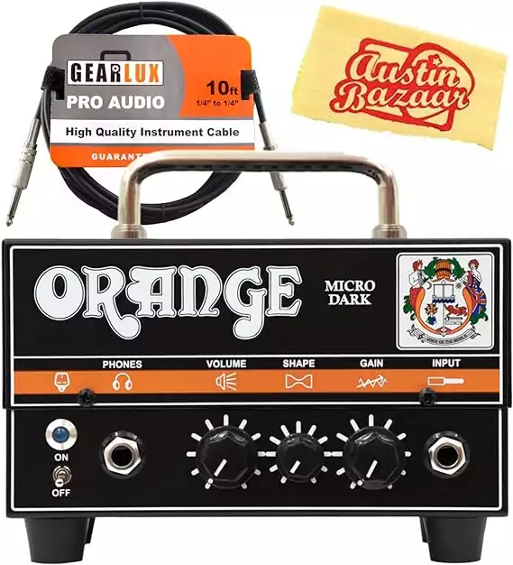 Orange MD20 Micro Dark 20-Watt Mini Guitar Amp Head