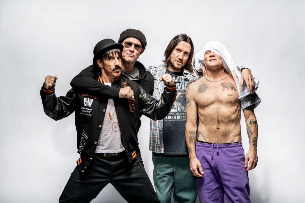 Red Hot Chili Peppers band members.