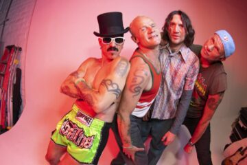 The band members of The Red Hot Chili Peppers.