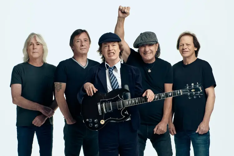 Band members of the group AC/DC