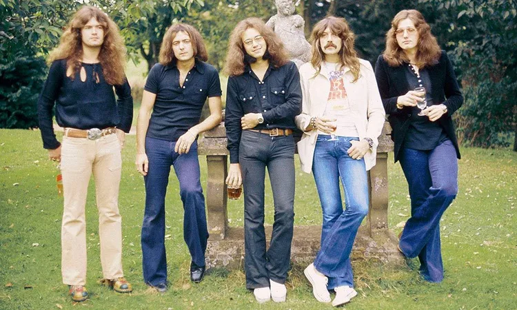 Members of the Deep Purple band. 
