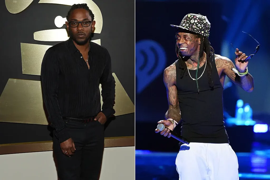 Kendrick Lamar and Lil' Wayne