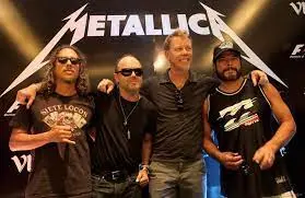 Members of the band "Metallica"