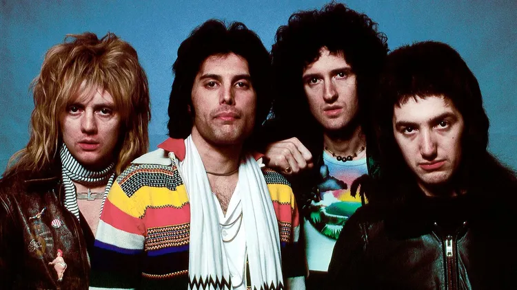 Band members of the group "Queen"