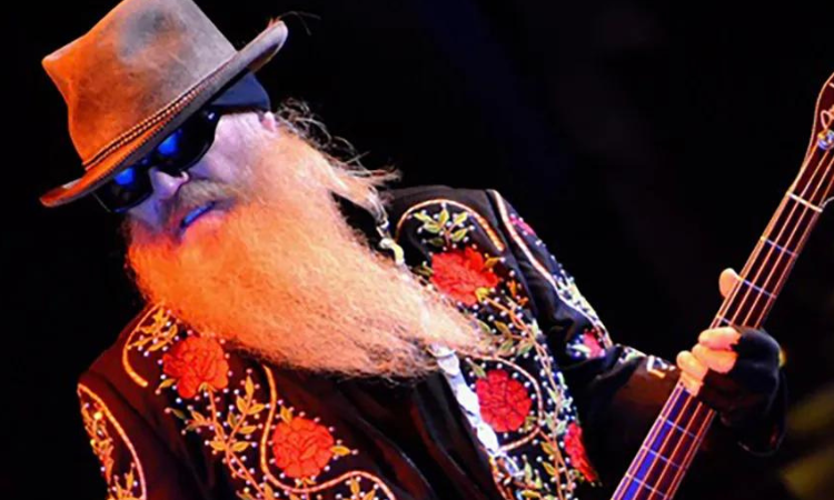 The legendary Dusty Hill.