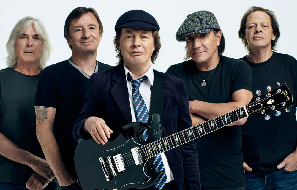 Band members of AC/DC.