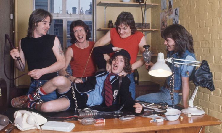 AC/DC in the early years.